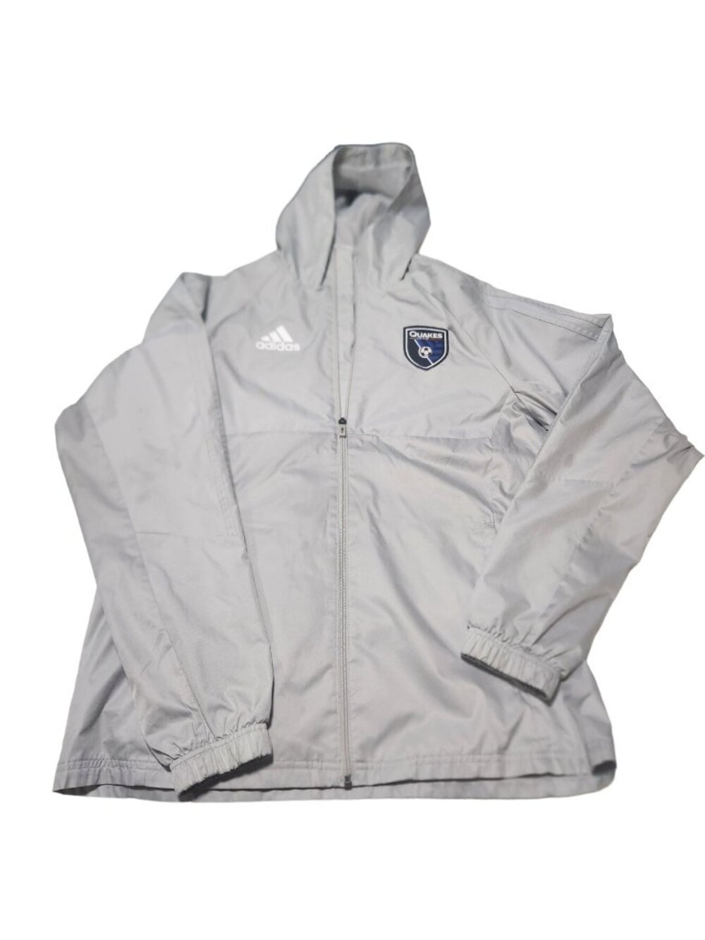 Adidas | Men’s San Jose Earthquakes On Field Windbreaker Jacket Medium